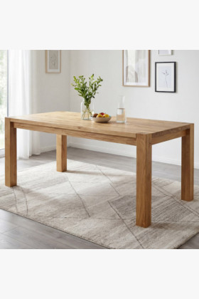 Dubový stôl do jedálne z masívu, Košice 180 x 90 cm